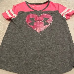 Under armour size 6 x shirt